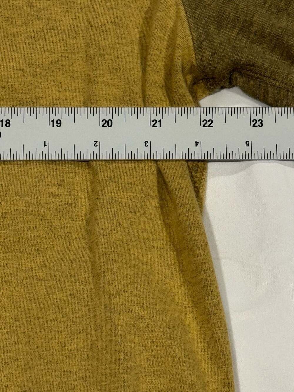 REI T-Shirt Size L Brown Green Raglan Short Sleeve Crewneck Co-Op - Picture 3 of 4